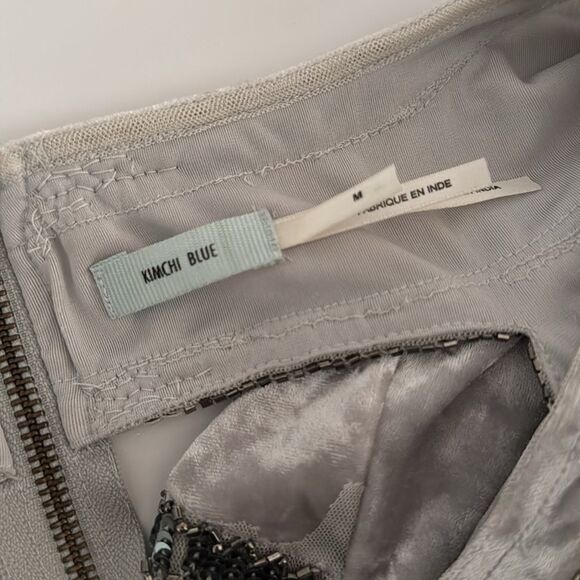 Kimchi Blue Silver Dress EUC - Picture 6 of 8